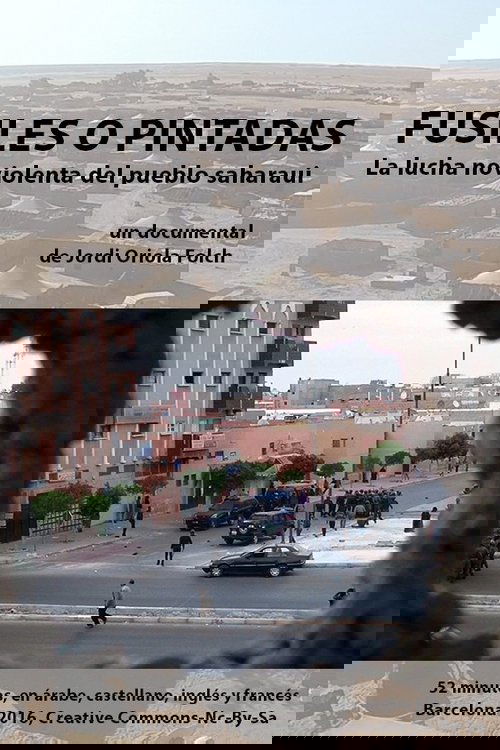 Rofles or graffiti: the non-violent fight of the Sahrawi people
