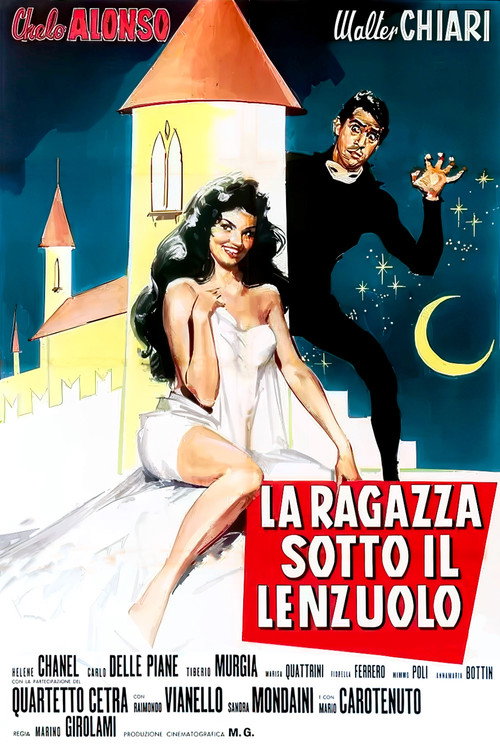 La ragazza sotto il lenzuolo Poster