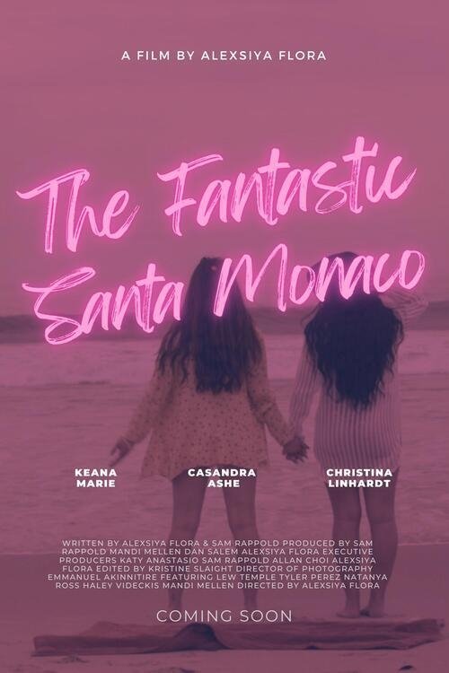 The Fantastic Santa Monaco Poster