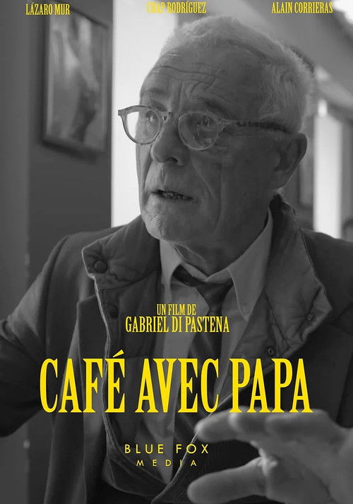 Cafe Avec Papa Poster