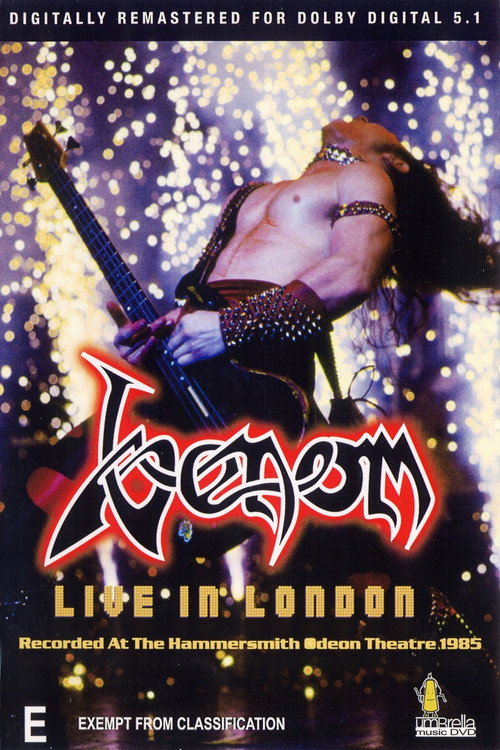 Venom: Live in London poster 2
