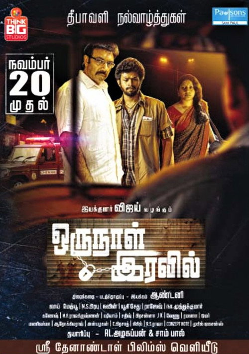 Oru Naal Iravil poster 3