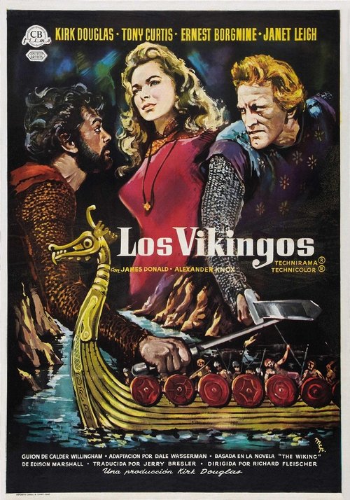 Los vikingos (1958) pelicula completa español hd