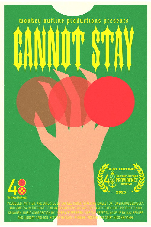 Cannot Stay's poster