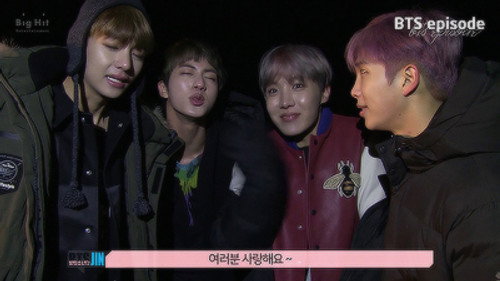 BTS (방탄소년단) 'YOU NEVER WALK ALONE' Jacket shooting sketch