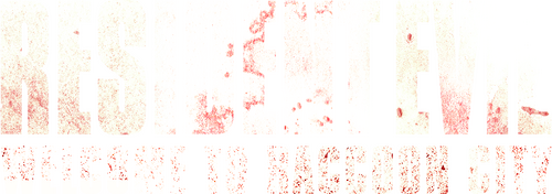 RESIDENT EVIL: WELCOME TO RACCOON CITY Logo