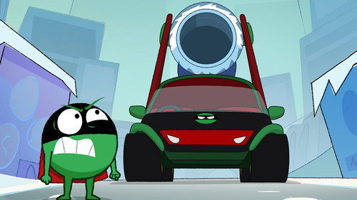 Evil Peamobile Goes Rogue