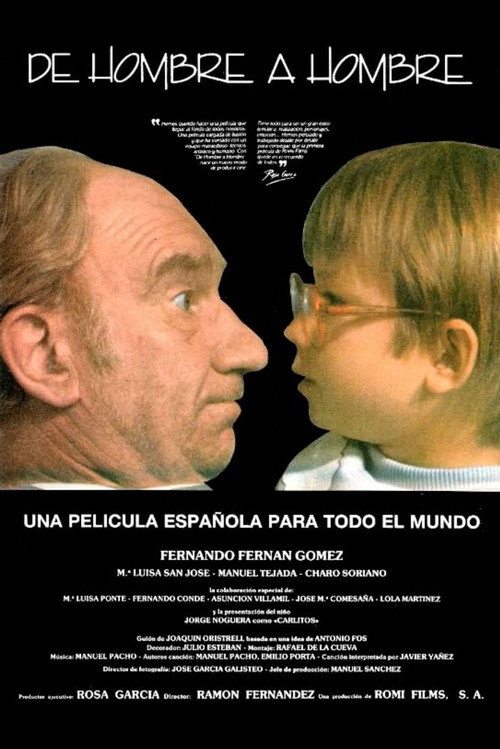 De hombre a hombre poster 2