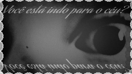 Deus abandonou a humanidade.