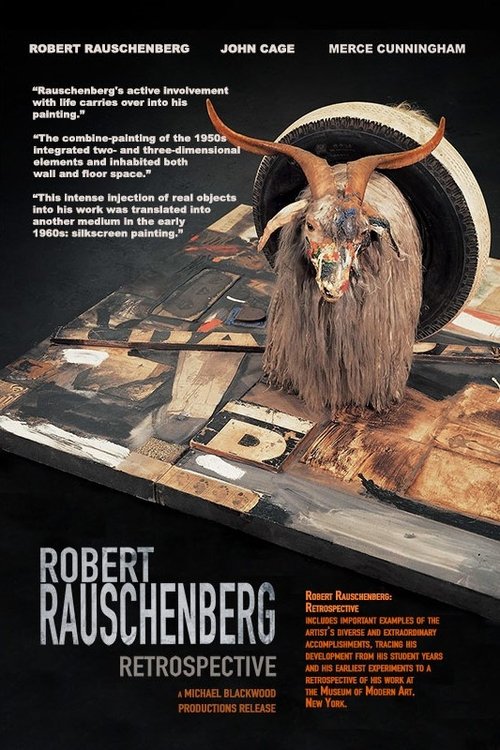 Robert Rauschenberg: Retrospective Poster