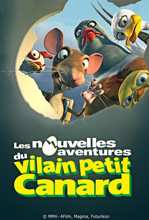 Les nouvelles aventures du vilain petit canard电影海报