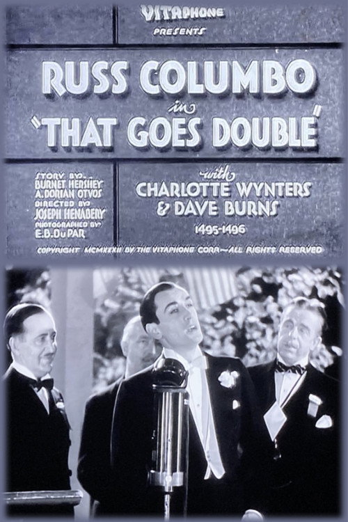 That Goes Double Poster