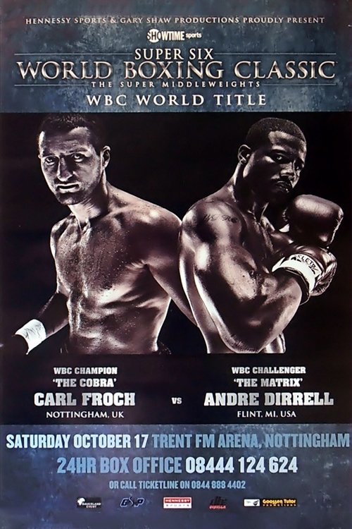 Carl Froch vs. Andre Dirrell Poster