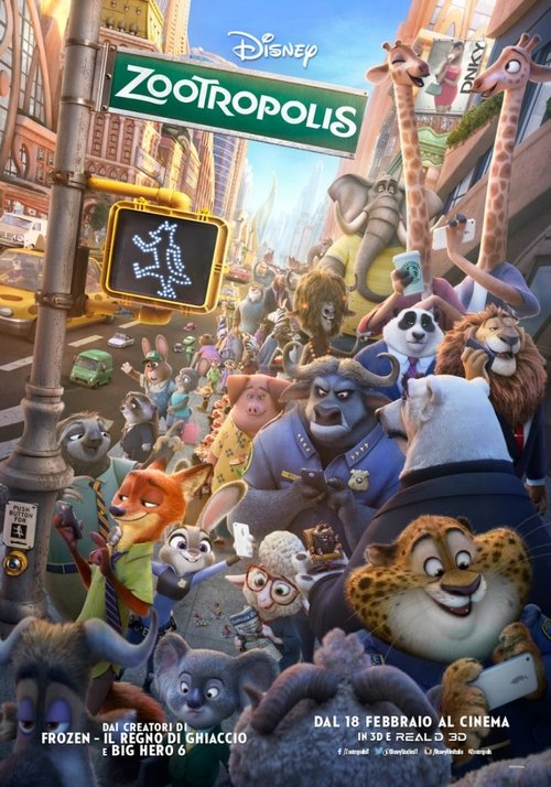 Zootropolis poster Zootropolis (2016) streaming ITA film completo Full HD