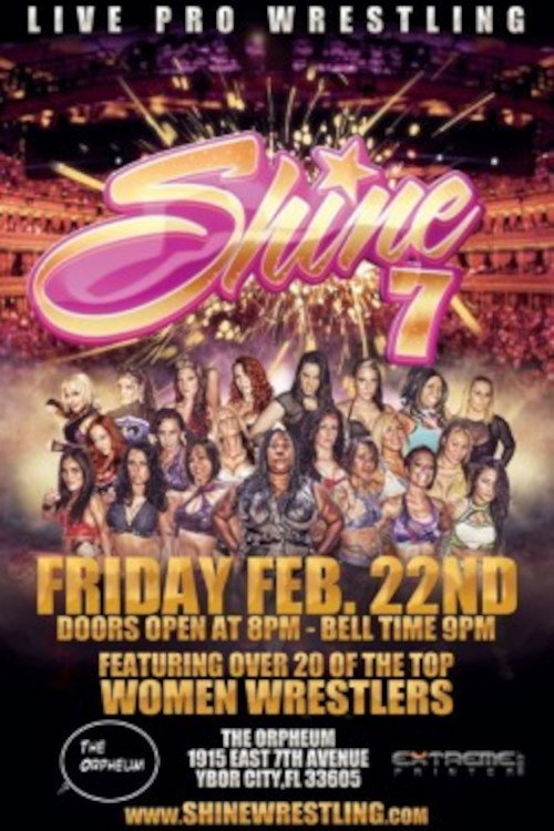 SHINE 7 poster 2