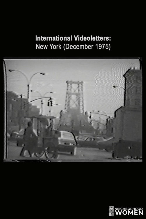 International Videoletters: New York (December 1975)'s poster