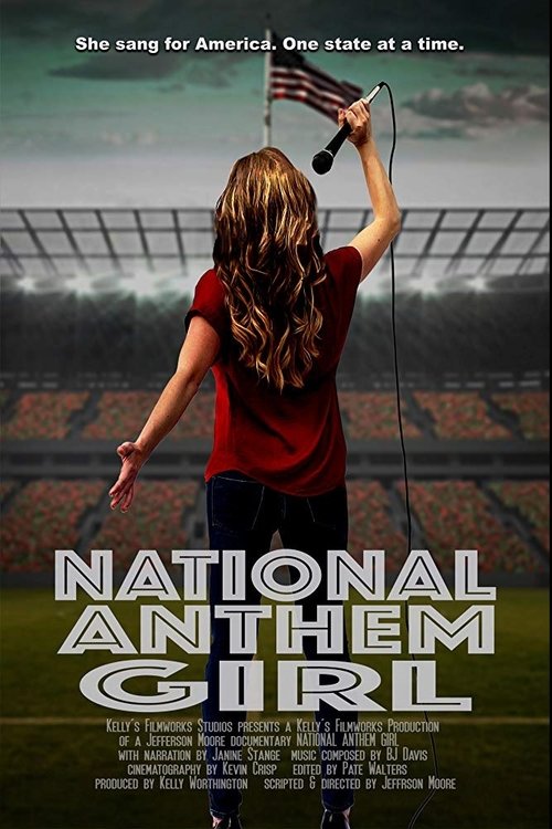 National Anthem Girl 2019