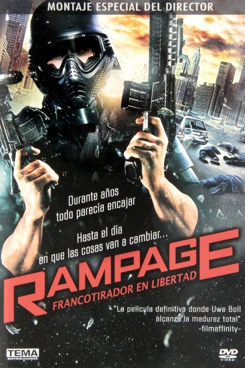 Poster of Rampage: Francotirador en libertad