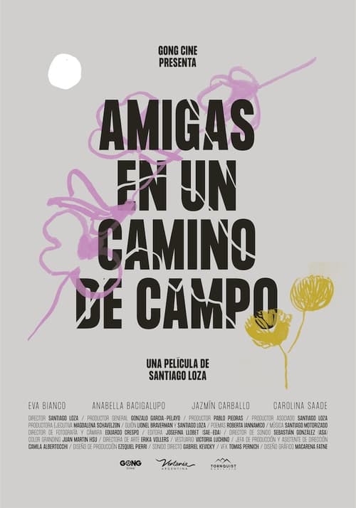 Amigas+en+un+camino+de+campo