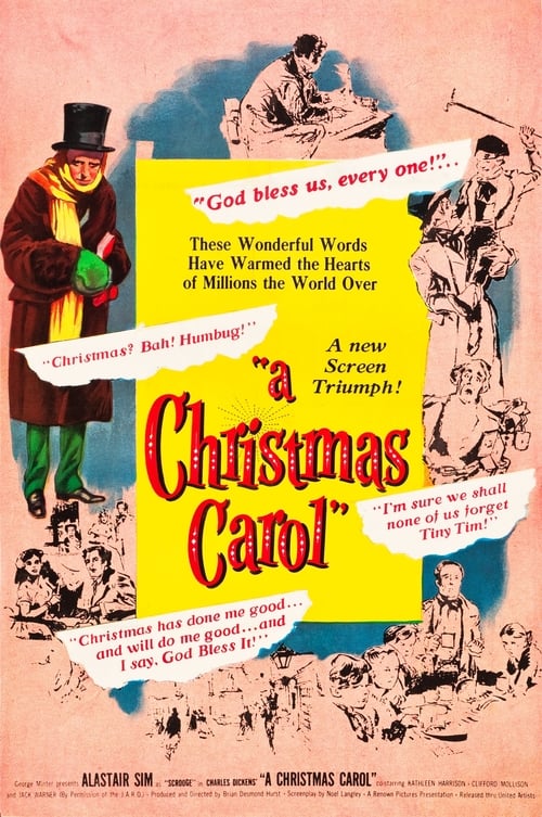 Scrooge, un cuento de Navidad (1951) pelicula completa sin subtitulos
