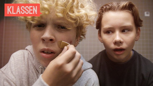 Victor's first pimple