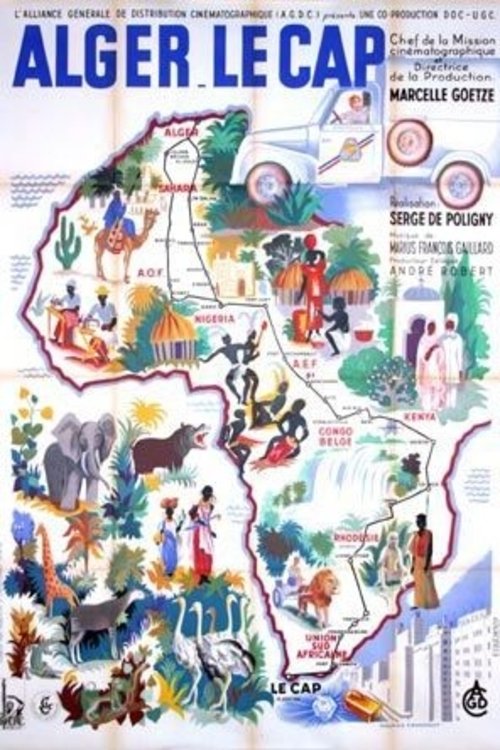Algiers - Cape Town Poster