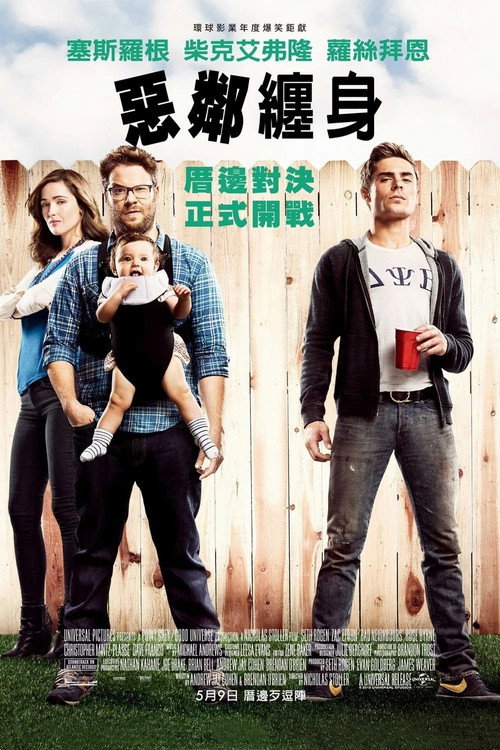 邻居大战电影海报