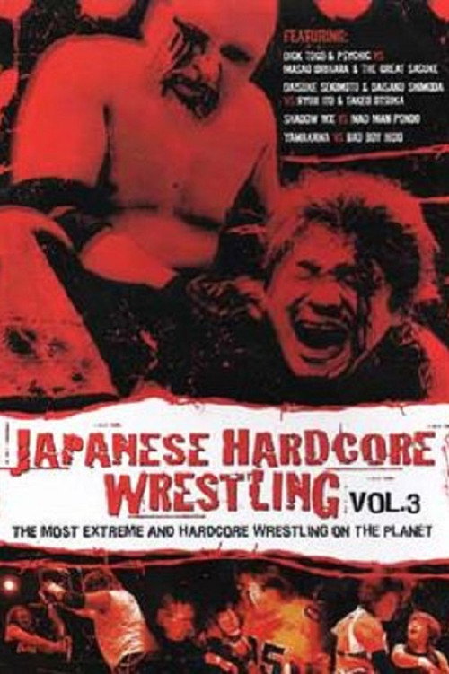 Japanese Hardcore Wrestling: Vol. 3电影海报