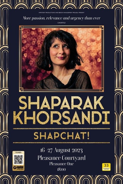 Shaparak Khorsandi: Shapchat! Poster