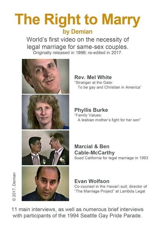 The Right to Marry Poster