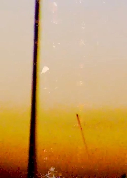 When a Flaming Stealth Banana Split The Sky Poster