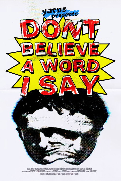 Don’t Believe A Word I Say Poster