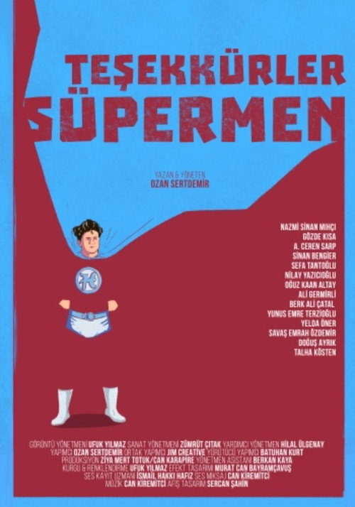 Teşekkürler Süpermen poster 3