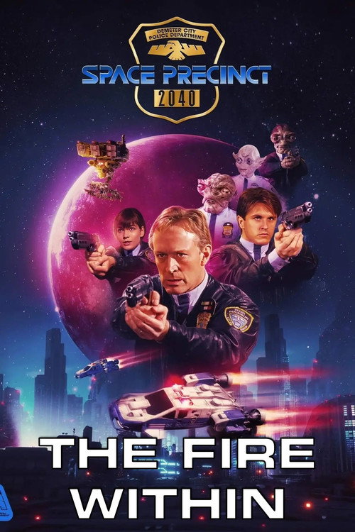 Space Precinct: The Fire Within Poster