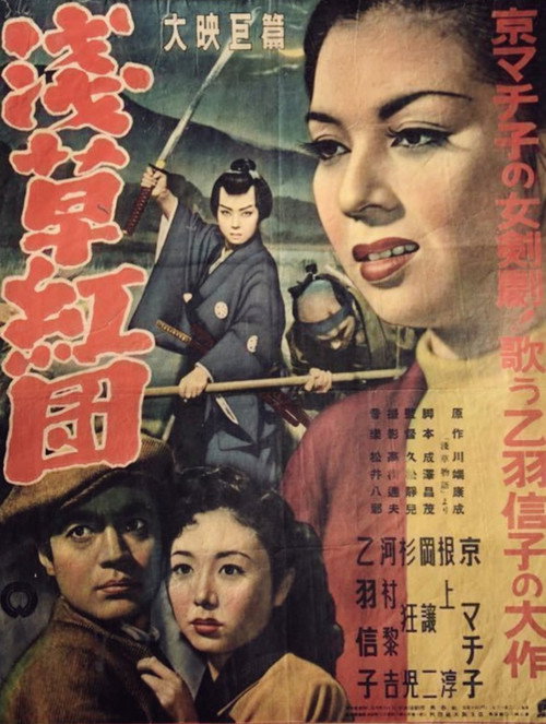 The Scarlet Gang of Asakusa poster 2