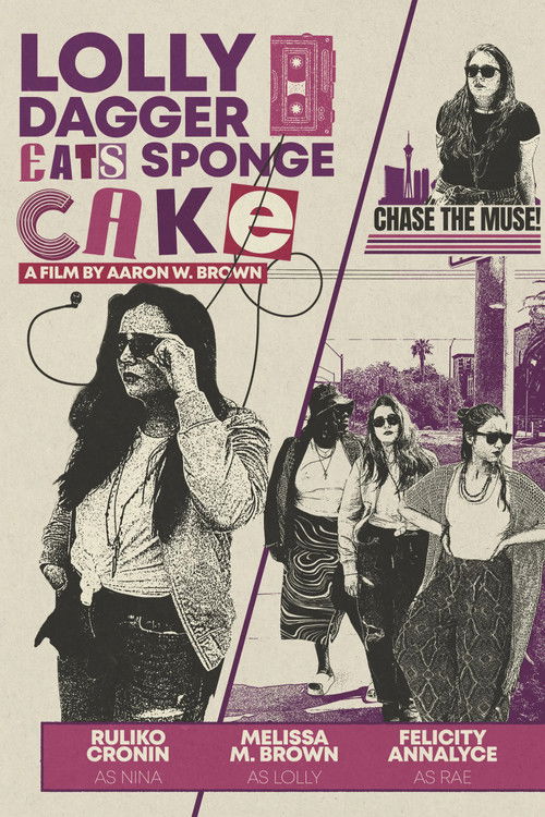 Lolly Dagger Eats Sponge Cake Poster