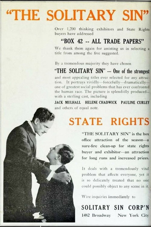 The Solitary Sin poster 2