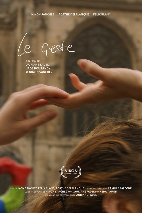 Le geste's poster