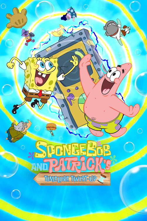 SpongeBob and Patrick's Timeline Twist-Up Poster