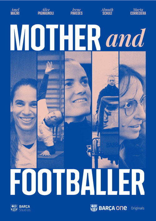 Mother and Footballer Poster