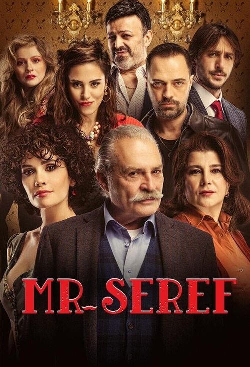 Background poster of Şeref Bey blurred