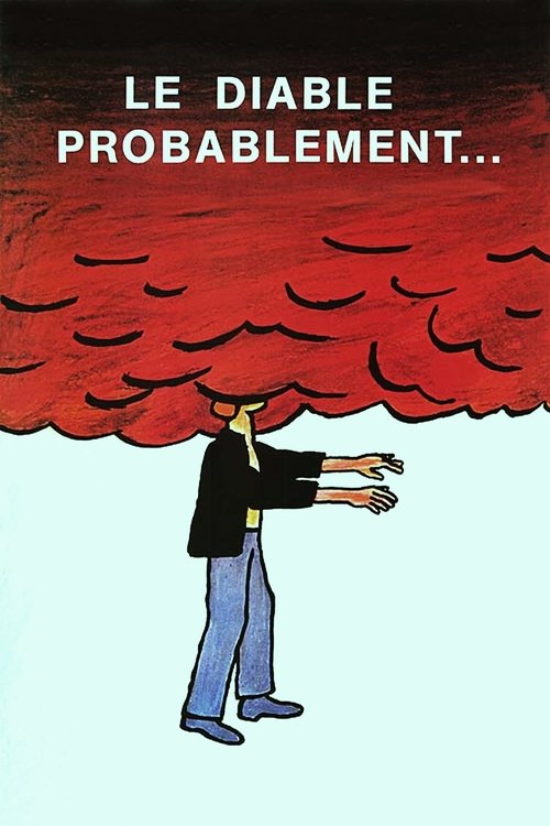 Background poster of Le Diable probablement blurred