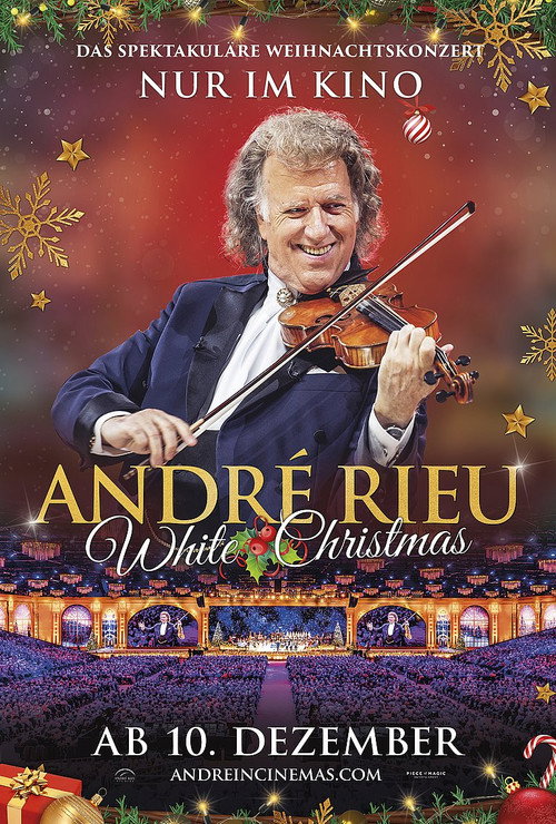 André Rieu's White Christmas poster 2