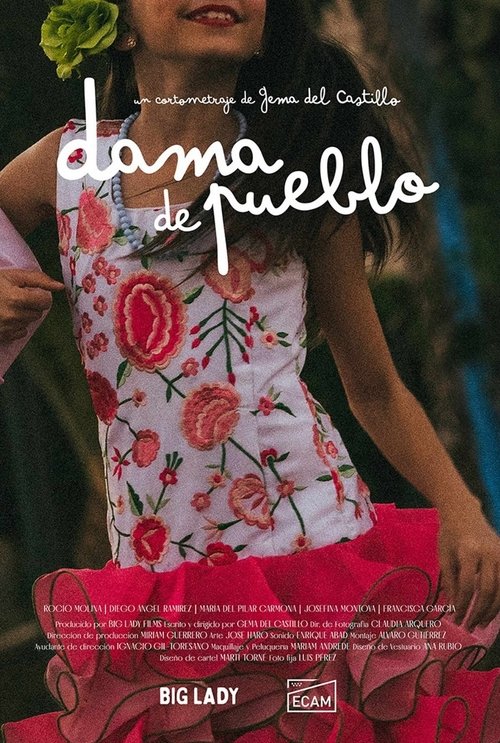 Dama de pueblo Poster
