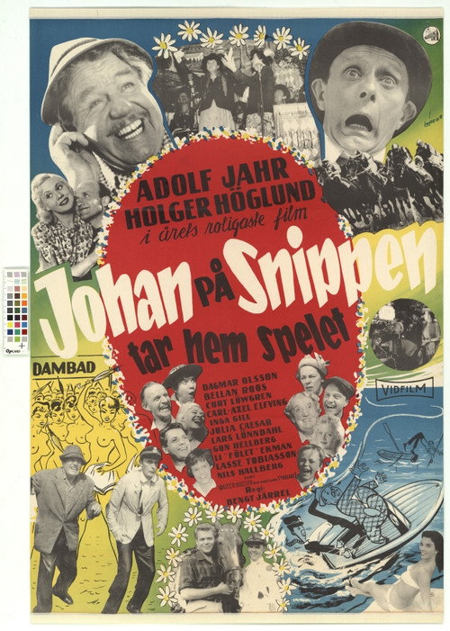Johan på Snippen tar hem spelet poster 2