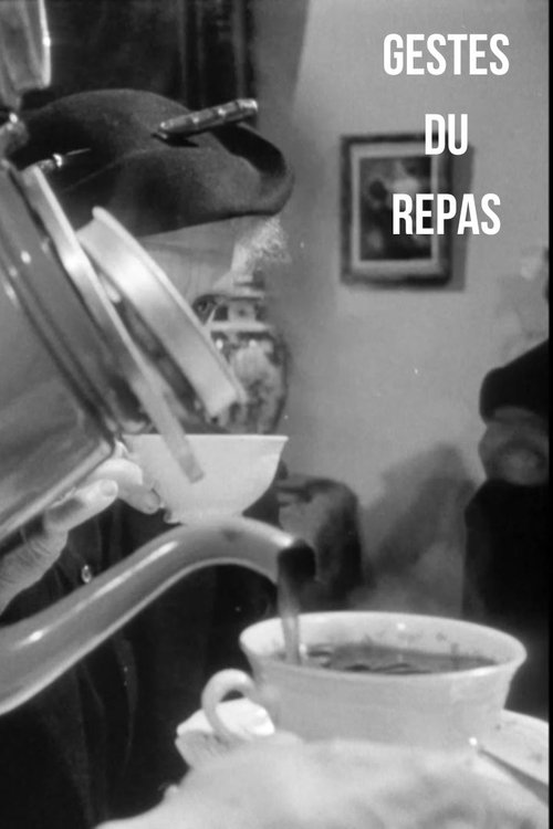 Gestes du repas Poster