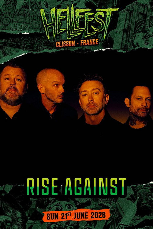 Rise Against - Hellfest 2026's poster