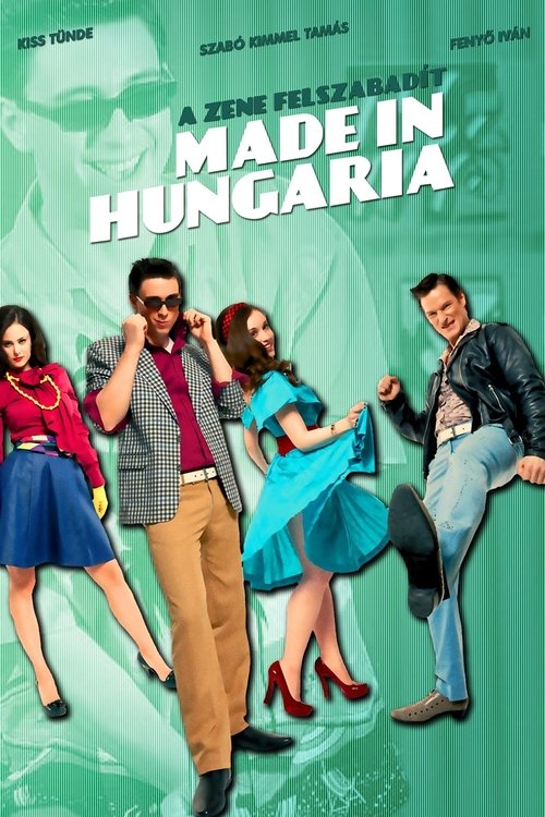 Background poster of Made in Hungária blurred