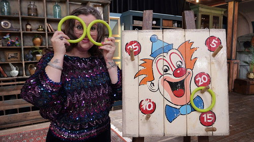 Clown Ring Toss, Podiatry Charts, Barber’s Chair