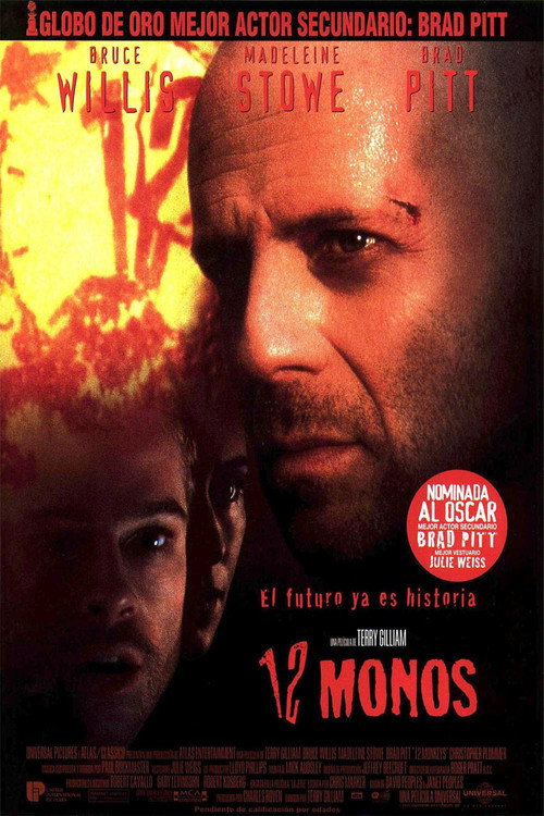 12 monos (1995) Mira la transmisión completa de la película en línea
